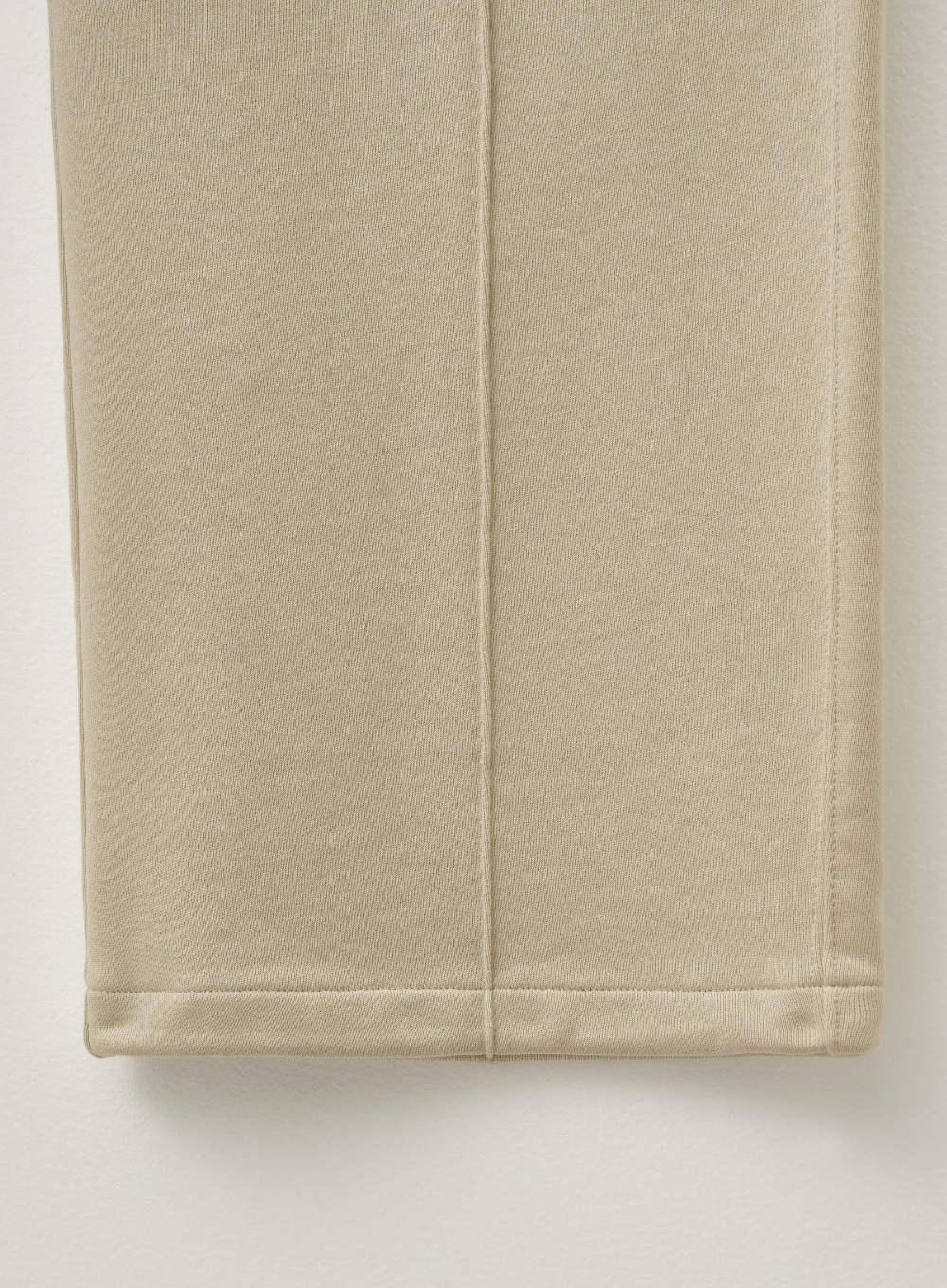 SATUR】 TEO COTTON BANDING SWEATPANTS : BEIGE