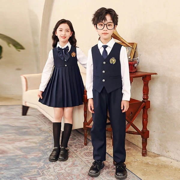 セットアップ卒業式スーツ入学式カーディガン女の子男の子小学生中学生学生服ズボンスカート長袖可愛いスクール制服上下セットキッズ冬服子服フォーマル入園卒園受験