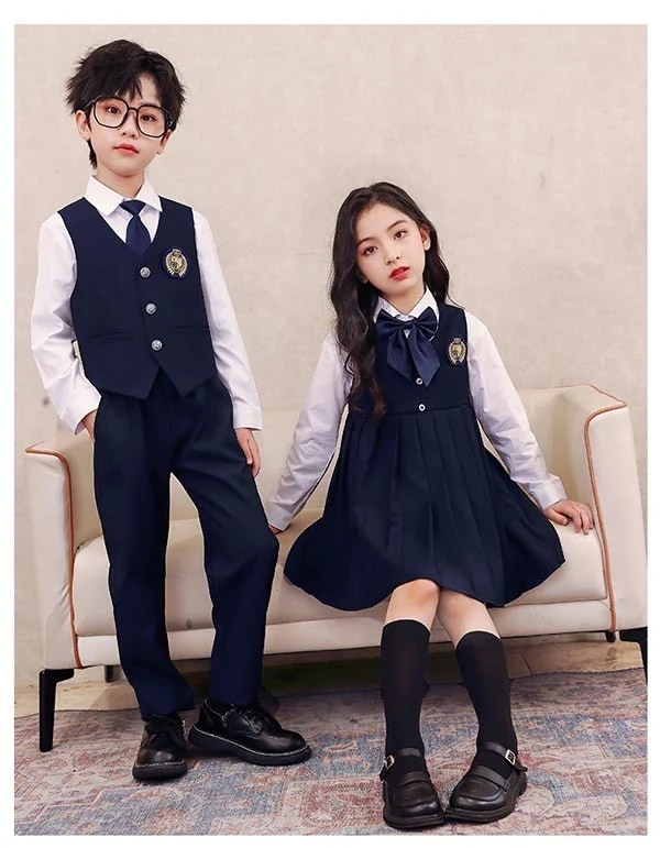 セットアップ卒業式スーツ入学式カーディガン女の子男の子小学生中学生学生服ズボンスカート長袖可愛いスクール制服上下セットキッズ冬服子服フォーマル入園卒園受験
