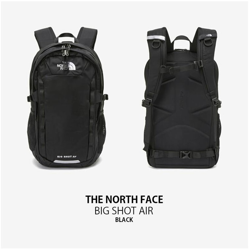 THE NORTH FACE ノースフェイス リュック BIG SHOT AIR ビッグショット エアー バックパック デイパック ブラック メンズ レディース 男性用 女性用 NM2DN57
