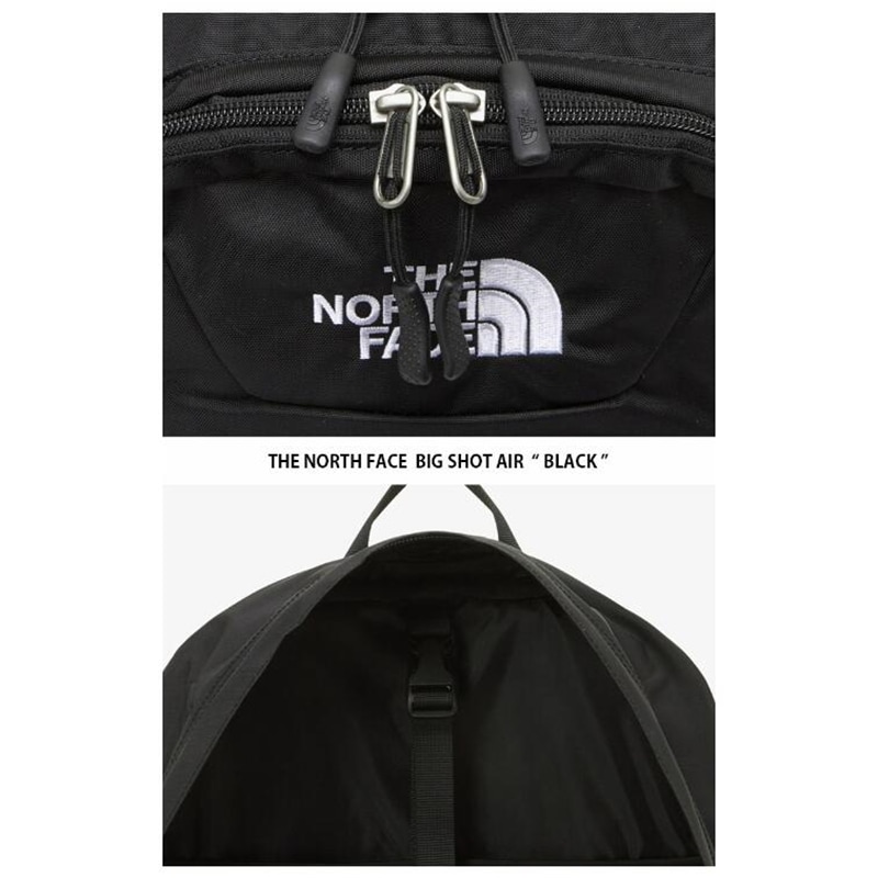 THE NORTH FACE ノースフェイス リュック BIG SHOT AIR ビッグショット エアー バックパック デイパック ブラック メンズ レディース 男性用 女性用 NM2DN57