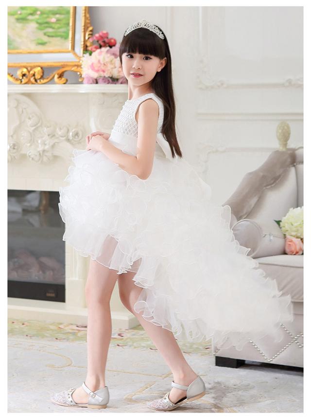 4色 子供 ドレス ロング ミモレ丈 プリンセス 大人っぽい 可愛い キッズドレス ピアノ 発表会 女の子 誕生日 おしゃれ 子ども 結婚式 フォーマル 子供服 パール リボン フリル ノースリーブ