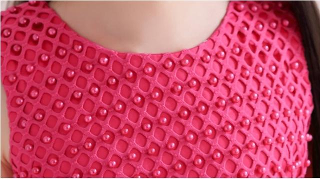 4色 子供 ドレス ロング ミモレ丈 プリンセス 大人っぽい 可愛い キッズドレス ピアノ 発表会 女の子 誕生日 おしゃれ 子ども 結婚式 フォーマル 子供服 パール リボン フリル ノースリーブ