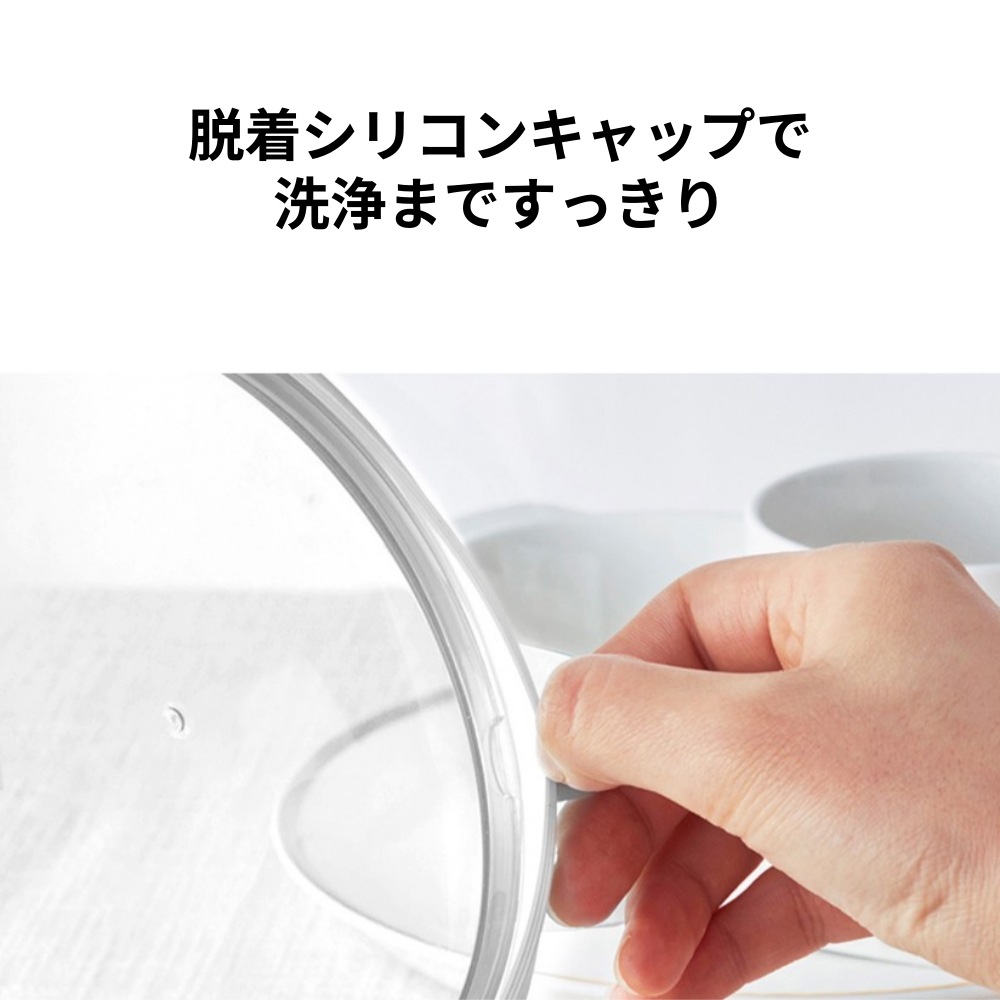 [Glasslock] ピュア ホワイト 混合 6組 ギフトセット おしゃれな デザイン ガラス 食品保管容器