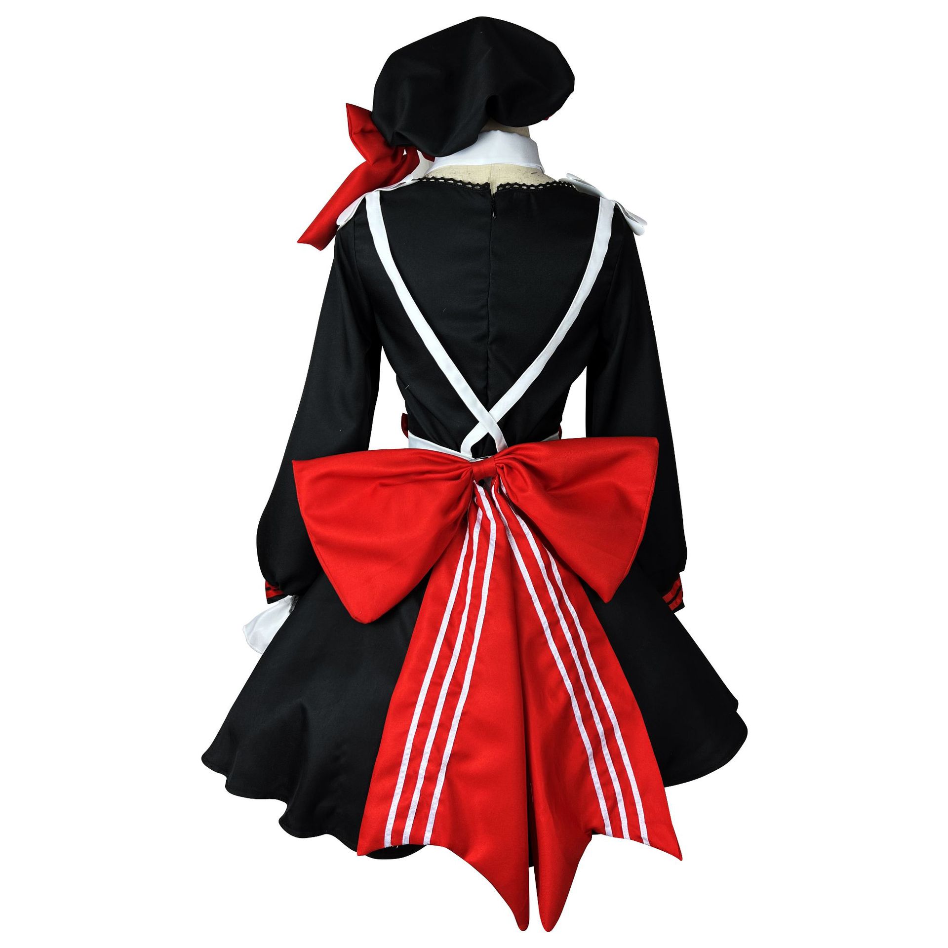 原神 アニメ ゲーム コス衣装 ノエルドレスビッグリボンロリータメイド服