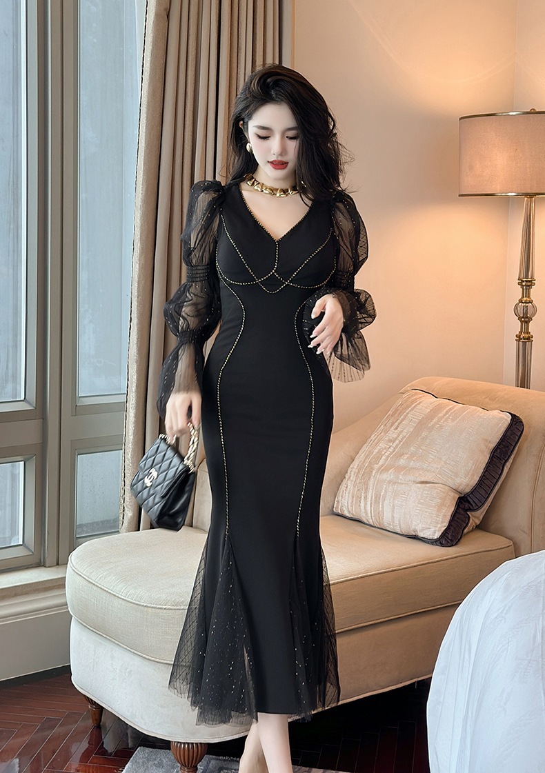 キャミワンピースワンピース ドレス パーティードレス Vネック ロングワンピース フィッシュテールワンピース メッシュ スリミング セクシー 披露宴 結婚式 演奏会 ウェディング 二次会 発表会 タイ キャミワンピースワンピース ドレス パーティードレス Vネック ロングワンピース フィッシュテールワンピース メッシュ スリミング セクシー 披露宴 結婚式 演奏会 ウェディング 二次会 発表会 タイ