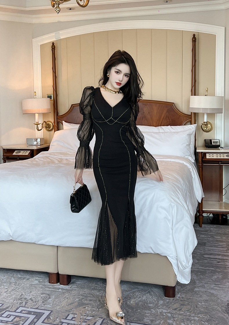 キャミワンピースワンピース ドレス パーティードレス Vネック ロングワンピース フィッシュテールワンピース メッシュ スリミング セクシー 披露宴 結婚式 演奏会 ウェディング 二次会 発表会 タイ キャミワンピースワンピース ドレス パーティードレス Vネック ロングワンピース フィッシュテールワンピース メッシュ スリミング セクシー 披露宴 結婚式 演奏会 ウェディング 二次会 発表会 タイ