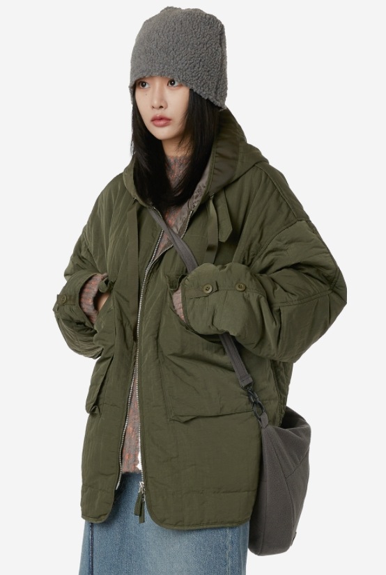 RAU Russell Square Hood Quilting Jacket 人気 男女兼用 RAU Russell Square Hood Quilting Jacket 人気 男女兼用