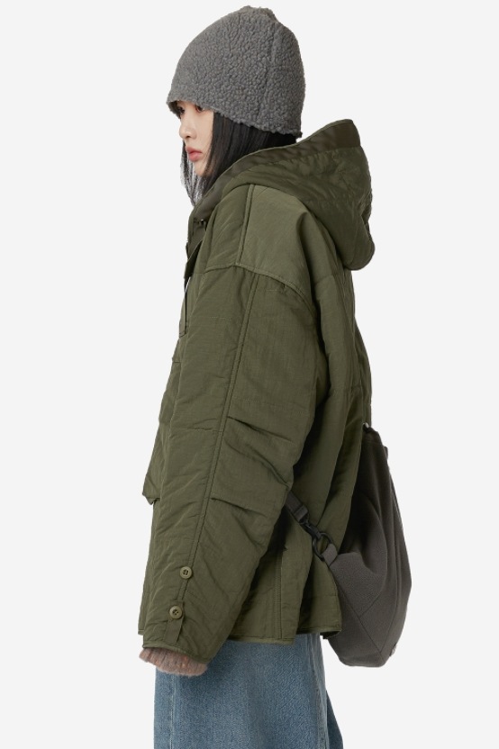 RAU Russell Square Hood Quilting Jacket 人気 男女兼用 RAU Russell Square Hood Quilting Jacket 人気 男女兼用