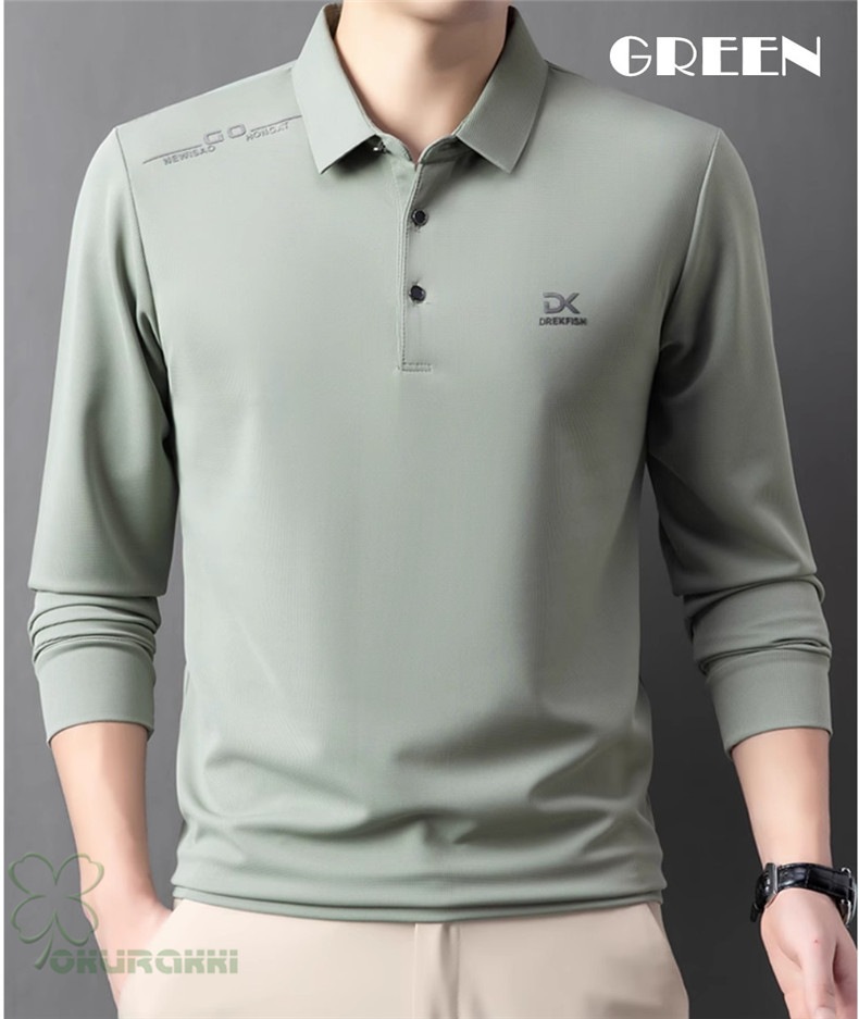 ゴルフ 長袖ポロシャツ ゴルフウェア シャツ メンズ ポロシャツ 春夏 新作モデル2503gflsn17 ゴルフ 長袖ポロシャツ ゴルフウェア シャツ メンズ ポロシャツ 春夏 新作モデル2503gflsn17