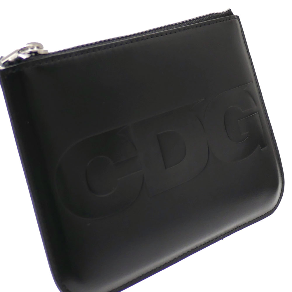 コムデギャルソン COMME des GARCONS ZIP COIN CASE コインケース BLACK 272-000171-011