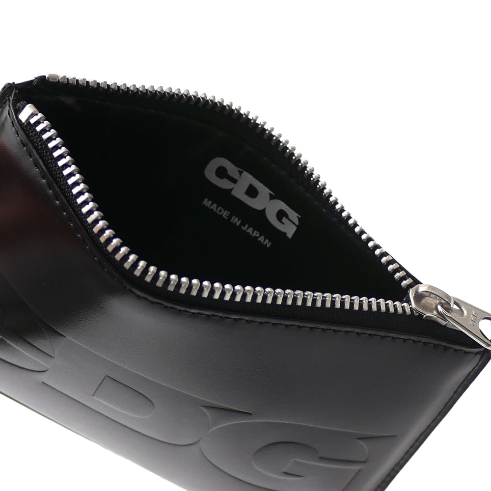 コムデギャルソン COMME des GARCONS ZIP COIN CASE コインケース BLACK 272-000171-011