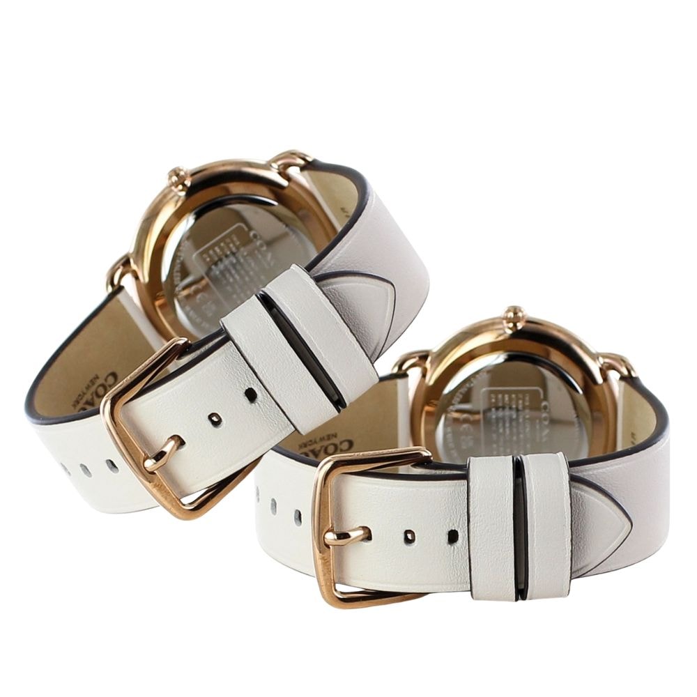 ペアウォッチ コーチ 純正ペアボックス付き ペア 腕時計 手表 ペアギフト おしゃれ ペリー レザー ボーイズペア 同じサイズ シンプル 彼氏 彼女 バレないペア さりげないペア カップル 夫婦 結婚