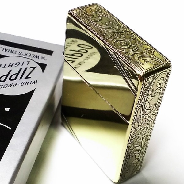 超可爱 1935 ジッポ ライター ZIPPO 復刻レプリカ 3面アラベスク