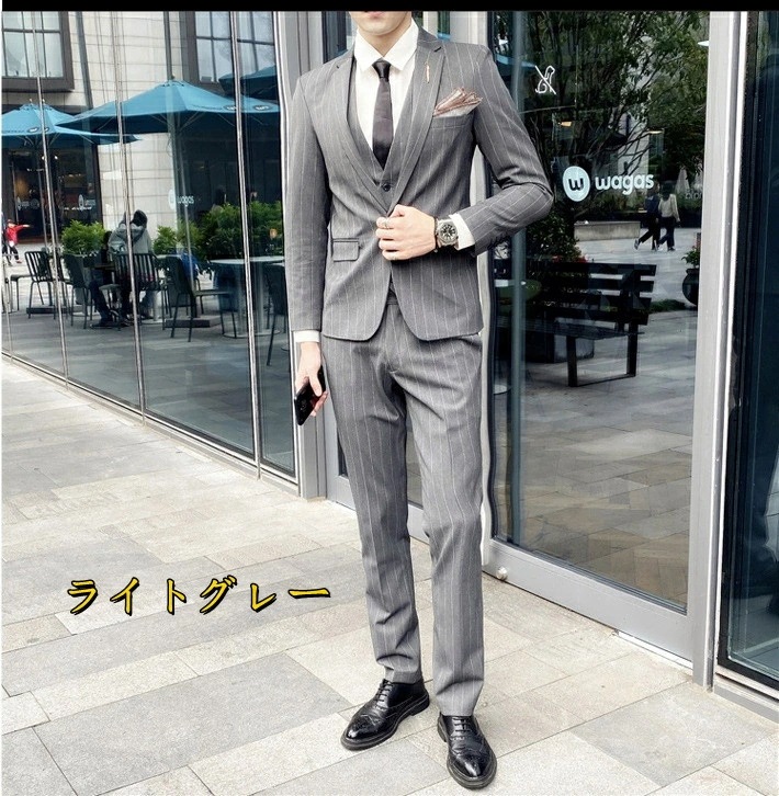 3ピーススーツ メンズ ビジネススーツ 細身 スタイリッュ スーツセット スーツ 1つボタン フォマールスーツ セットアップ 細身 卒業式 通勤 入学式 秋 入社式 新生活 フォーマルスーツ 長袖 カ 3ピーススーツ メンズ ビジネススーツ 細身 スタイリッュ スーツセット スーツ 1つボタン フォマールスーツ セットアップ 細身 卒業式 通勤 入学式 秋 入社式 新生活 フォーマルスーツ 長袖 カ