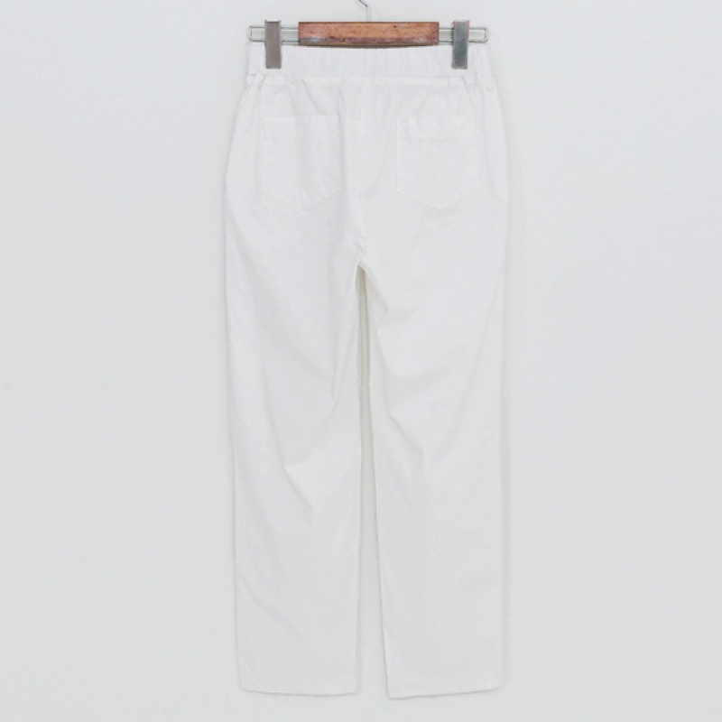 クリック&ファニーザスリムリネンバギーパンツ [SMLサイズ]