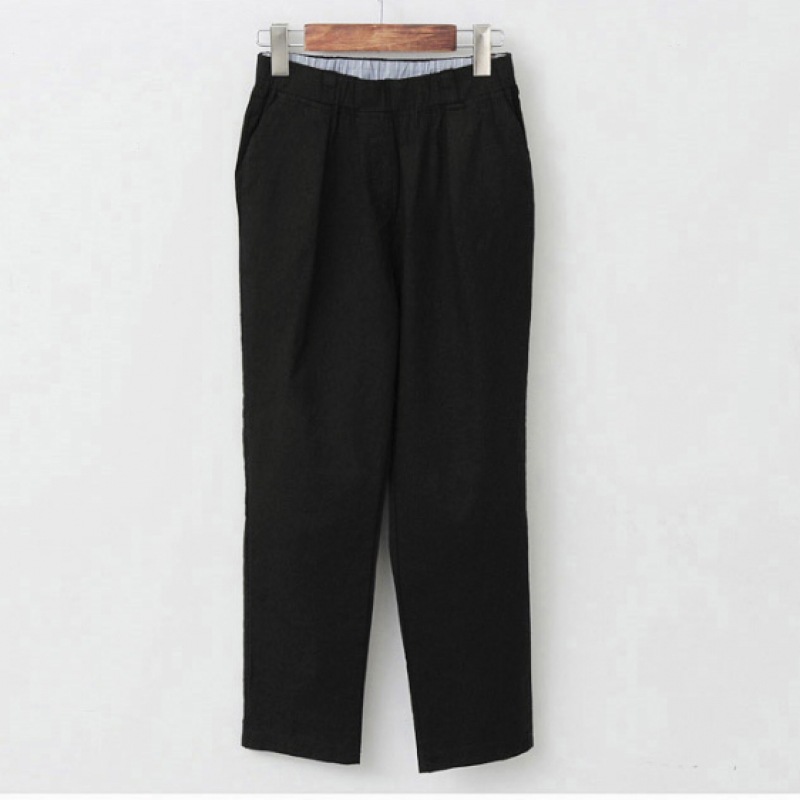 クリック&ファニーザスリムリネンバギーパンツ [SMLサイズ]