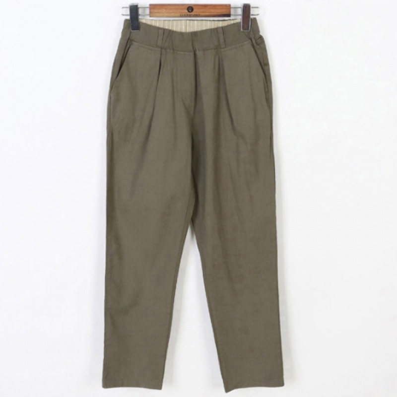 クリック&ファニーザスリムリネンバギーパンツ [SMLサイズ]