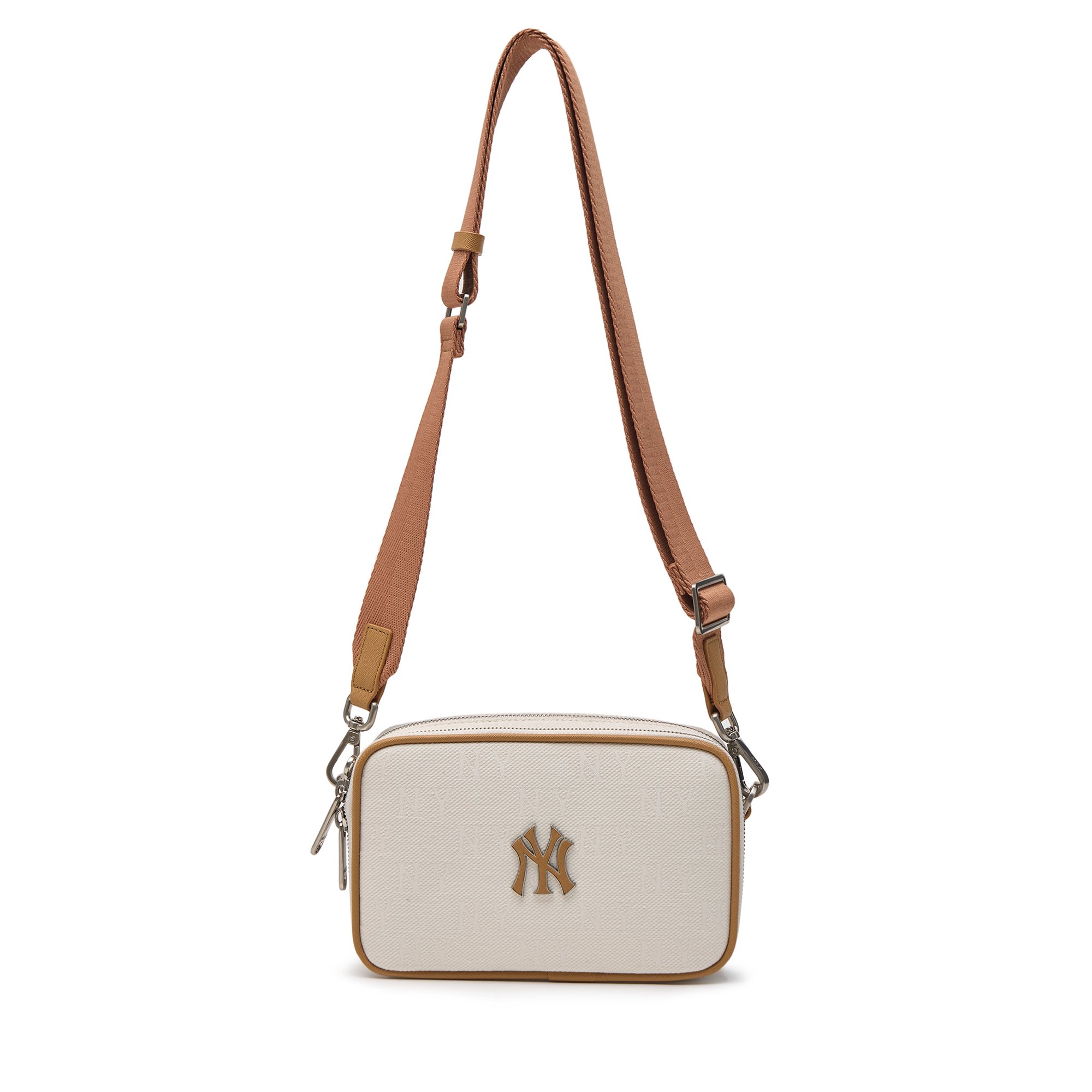 [ CLASSIC MONOGRAM JAQUARD MINI CROSS BAG ]
