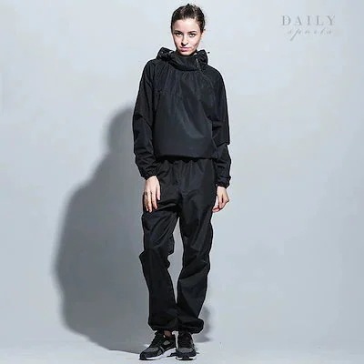 【送料無料】6倍発汗 サウナスーツ スポーツウェア レディース メンズ 2点セット 上下セット ダイエット