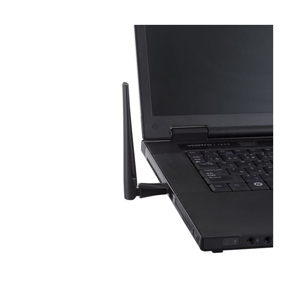 エレコム 無線LAN子機 11ac/n/a/g/b 433+150Mbps USB2.0用ハイパワーアンテナ WDC-433DU2H2-B