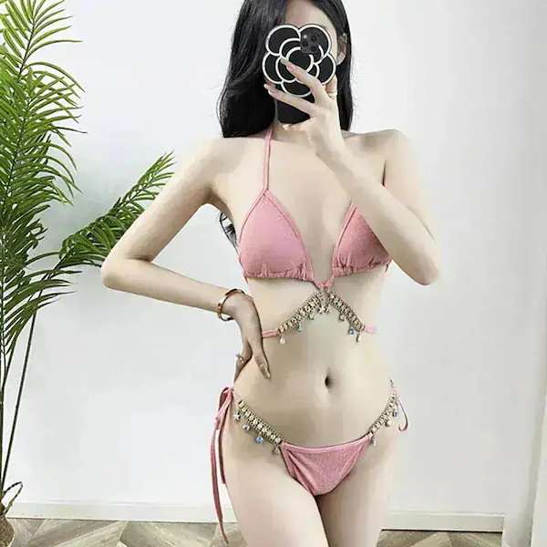 ♡新品　レディース　かわいい　水着♡ 春新作 水着 レディース ビキニ フリル セパレート 3点セット