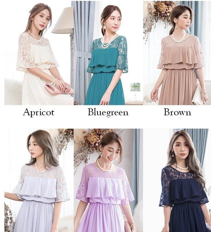 パーティードレス 結婚式 ワンピース Aライン フォーマル 袖あり 成人式 同窓会 謝恩会 20代 30代 大きいサイズ 成人式 二次会 ロング 披露宴 レース パーティードレス 結婚式 ワンピース Aライン フォーマル 袖あり 成人式 同窓会 謝恩会 20代 30代 大きいサイズ 成人式 二次会 ロング 披露宴 レース