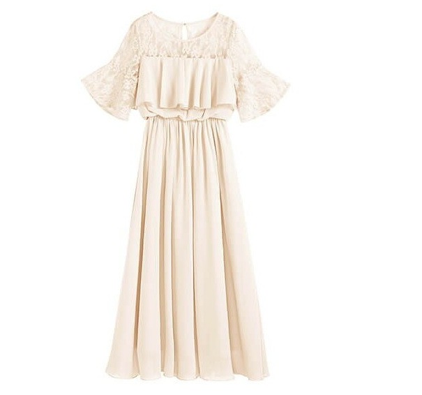 パーティードレス 結婚式 ワンピース Aライン フォーマル 袖あり 成人式 同窓会 謝恩会 20代 30代 大きいサイズ 成人式 二次会 ロング 披露宴 レース パーティードレス 結婚式 ワンピース Aライン フォーマル 袖あり 成人式 同窓会 謝恩会 20代 30代 大きいサイズ 成人式 二次会 ロング 披露宴 レース