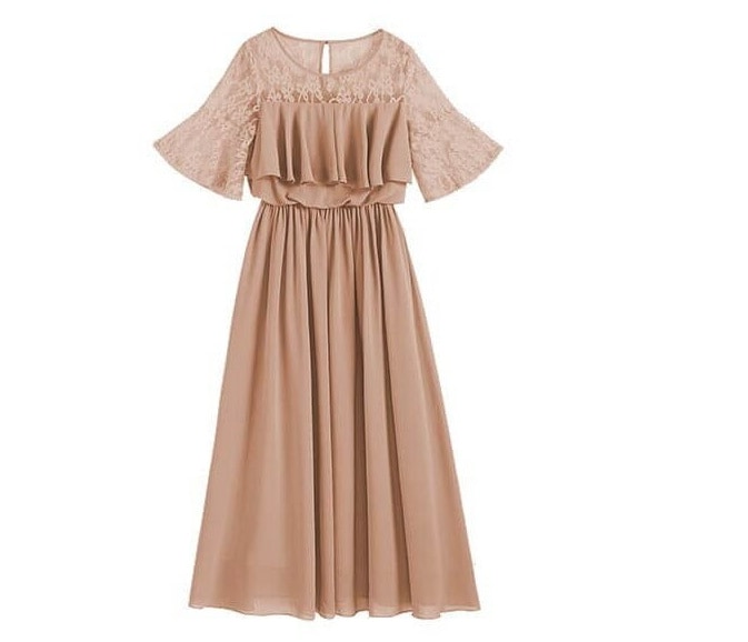 パーティードレス 結婚式 ワンピース Aライン フォーマル 袖あり 成人式 同窓会 謝恩会 20代 30代 大きいサイズ 成人式 二次会 ロング 披露宴 レース パーティードレス 結婚式 ワンピース Aライン フォーマル 袖あり 成人式 同窓会 謝恩会 20代 30代 大きいサイズ 成人式 二次会 ロング 披露宴 レース