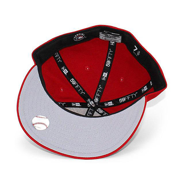 ベースボールキャップ 帽子 59fifty メンズ レディース MLB シカゴ ホワイトソックス 6 3/4-8 1/4