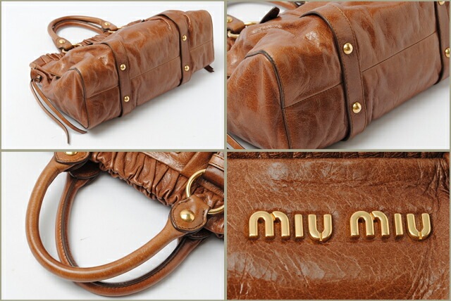 ミュウミュウ miumiu ショルダーバ... : バッグ・雑貨 : ミュウミュウ 得価在庫あ