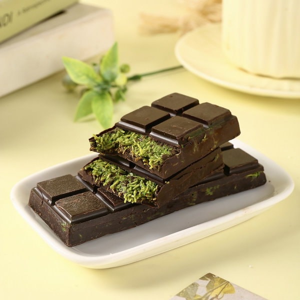 ドバイフィックスチョコレートピスタチオ味「ダークチョコレート」1個 ドバイフィックスチョコレートピスタチオ味「ダークチョコレート」1個