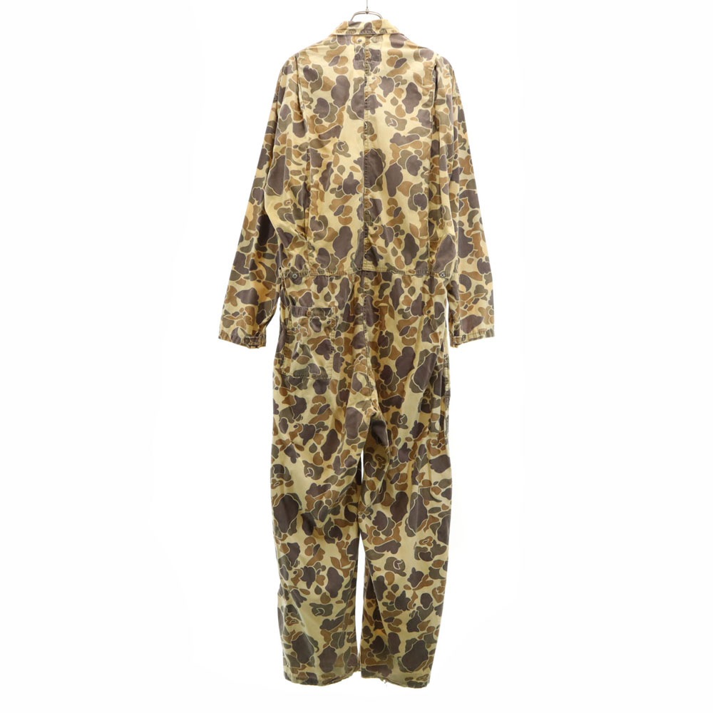良品 60s 70s Betty ダックハンターカモ 迷彩 オールインワンつなぎ 良品 60s 70s Betty ダックハンターカモ 迷彩 オールインワン