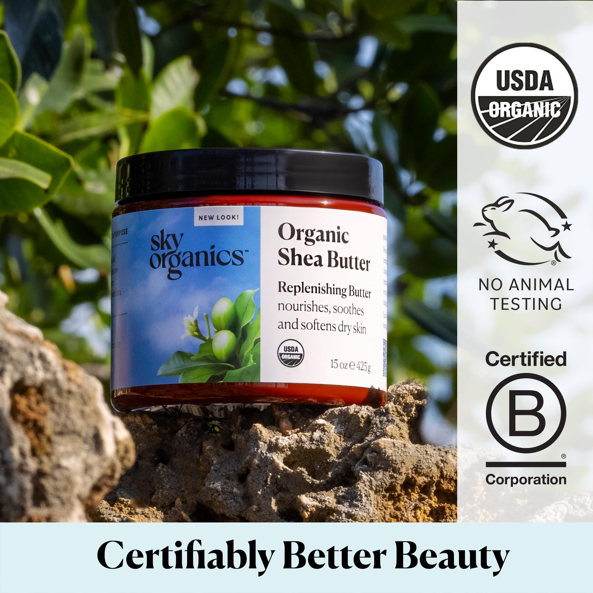 スカイオーガニックスのシアバター(454グラム)顔と体に100%純粋な未精製の生アフリカンシアバター乾燥肌用の保湿ナチュラルボディバタ スカイオーガニックスのシアバター(454グラム)顔と体に100%純粋な未精製の生アフリカンシアバター乾燥肌用の保湿ナチュラルボディバタ