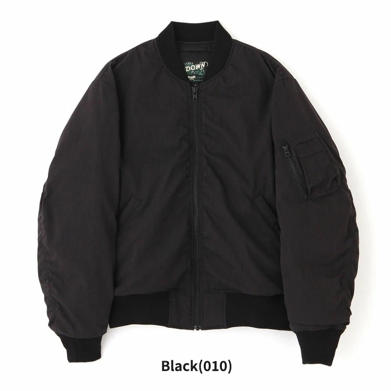 ショット×ナンガ メンズ ヒノック MA-1 Schott x NANGA HINOC MA-1 ダウンジャケット 冬