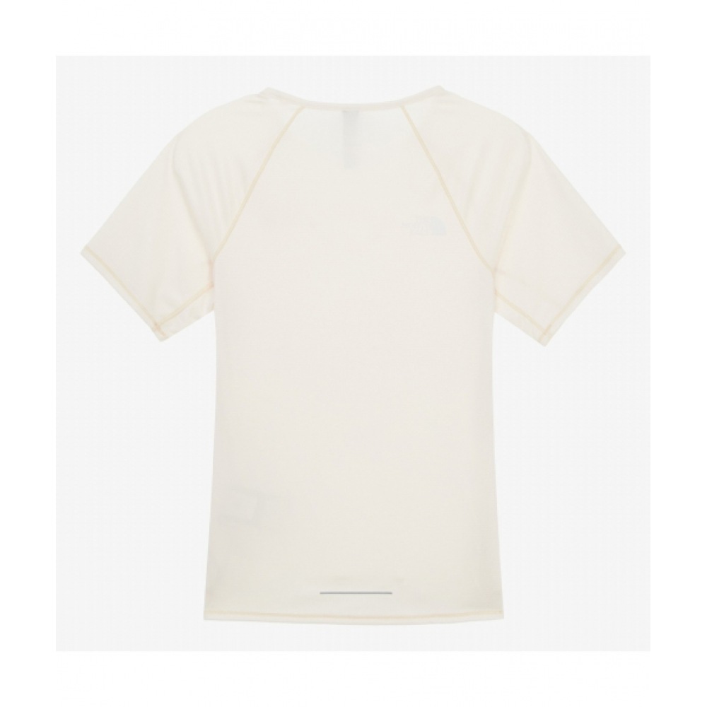 ザ・ノース・フェイス NT7UR39B 女性用サンライザー半袖 Tシャツ_オフホワイト ザ・ノース・フェイス NT7UR39B 女性用サンライザー半袖 Tシャツ_オフホワイト