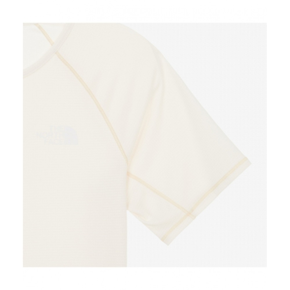 ザ・ノース・フェイス NT7UR39B 女性用サンライザー半袖 Tシャツ_オフホワイト ザ・ノース・フェイス NT7UR39B 女性用サンライザー半袖 Tシャツ_オフホワイト