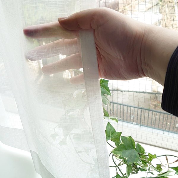 レースカーテン 幅105cm×丈218cm 2枚セット カスリ柄 幅広 ロング アジャスターフック付 ハギなし 洗える 日本製 リビング レースカーテン 幅105cm×丈218cm 2枚セット カスリ柄 幅広 ロング アジャスターフック付 ハギなし 洗える 日本製 リビング