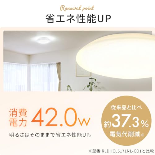 アイリスオーヤマ LEDシーリングライト 12畳 (日本照明工業会加盟) 調光調色タイプリモコン付 CEA-AZ12DL アイリスオーヤマ LEDシーリングライト 12畳 (日本照明工業会加盟) 調光調色タイプリモコン付 CEA-AZ12DL