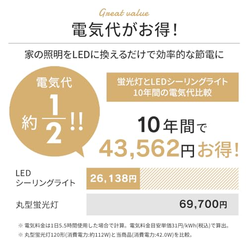 アイリスオーヤマ LEDシーリングライト 12畳 (日本照明工業会加盟) 調光調色タイプリモコン付 CEA-AZ12DL アイリスオーヤマ LEDシーリングライト 12畳 (日本照明工業会加盟) 調光調色タイプリモコン付 CEA-AZ12DL