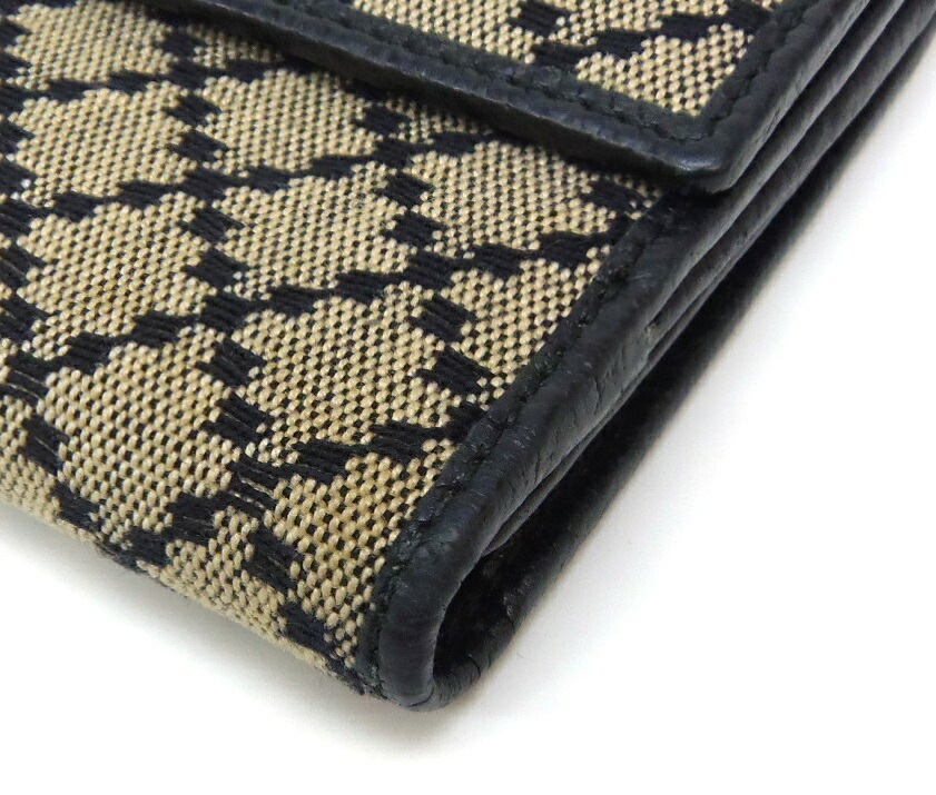 グッチ GUCCI 長財布 ディアマンテ キャンバスレザー 【中古】(61407) グッチ GUCCI 長財布 ディアマンテ キャンバスレザー 【中古】(61407)