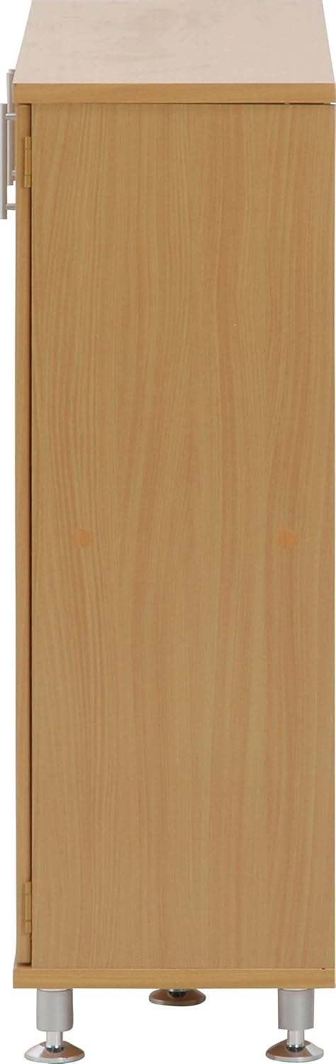 玄関 ルーバーシューズボックス 幅90cm ワイド ナチュラル 96564 玄関 ルーバーシューズボックス 幅90cm ワイド ナチュラル 96564