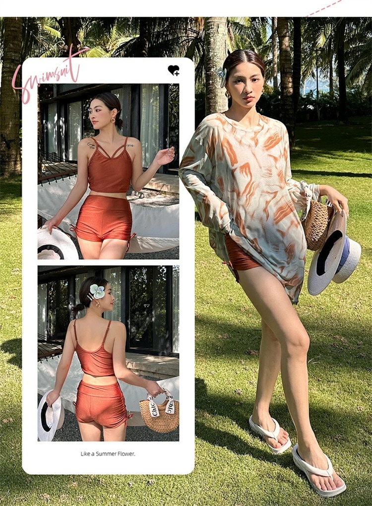 水着 レディース 体型カバー タンキニ 大きいサイズ 水着 セパレート 3点セット 日焼け防止 UVパーカー タイダイ柄 ラッシュガード ブラトップ ショートパンツ 韓国 水着 ぽっちゃり ママ水着 水着 レディース 体型カバー タンキニ 大きいサイズ 水着 セパレート 3点セット 日焼け防止 UVパーカー タイダイ柄 ラッシュガード ブラトップ ショートパンツ 韓国 水着 ぽっちゃり ママ水着