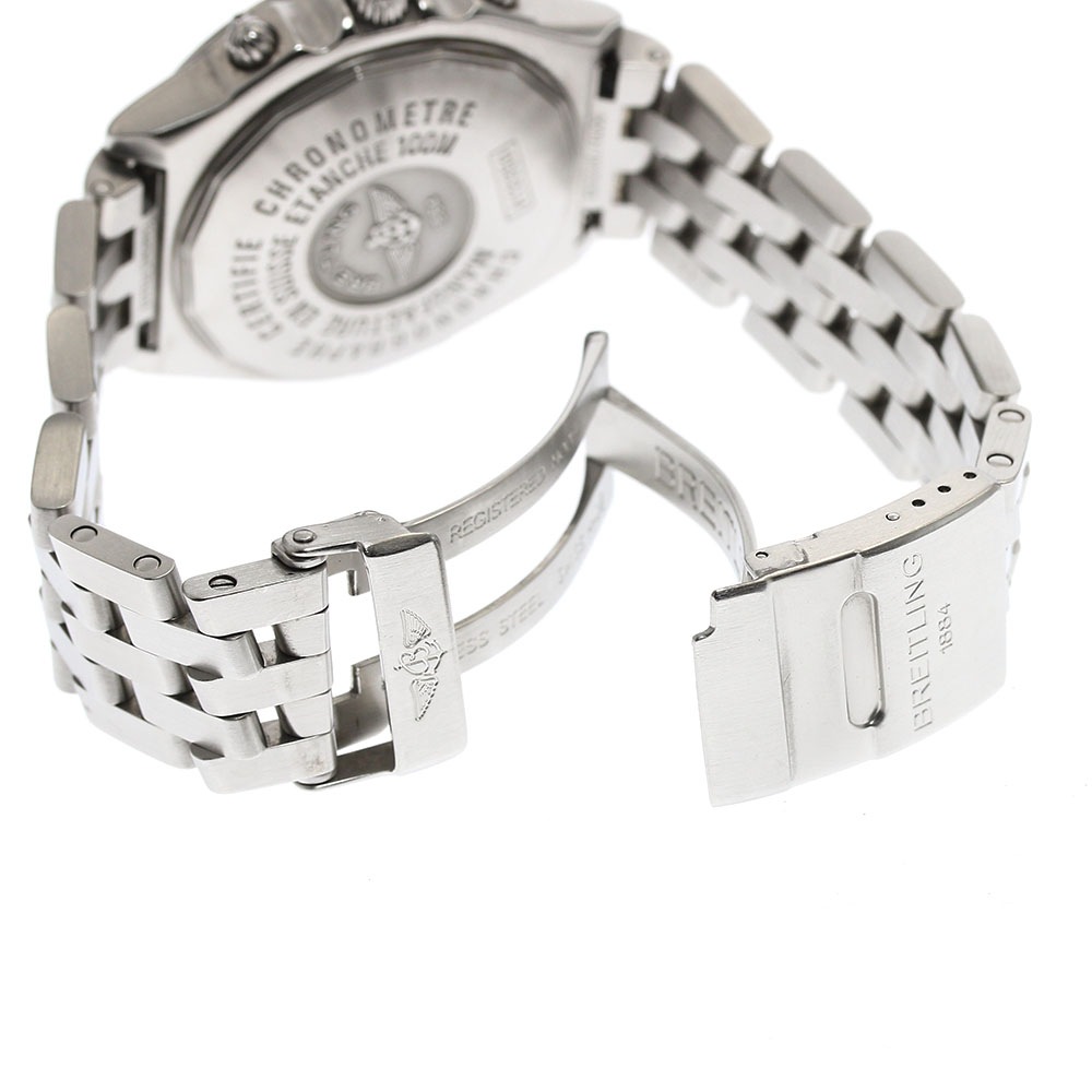 ブライトリング BREITLING A13350 クロノマット ブラックバード 自動巻き メンズ 箱付き_903645【中古】 ブライトリング BREITLING A13350 クロノマット ブラックバード 自動巻き メンズ 箱付き_903645【中古】