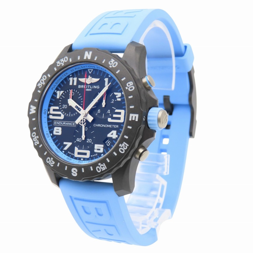 新品同様 自動巻き エンデュランス プロ 44 X82310 腕時計 ブライトライト/ラバー ブラック 1574【中古】 メンズ 新品同様 自動巻き エンデュランス プロ 44 X82310 腕時計 ブライトライト/ラバー ブラック 1574【中古】 メンズ