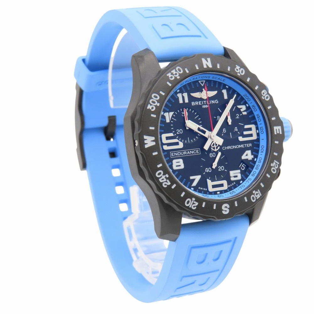 新品同様 自動巻き エンデュランス プロ 44 X82310 腕時計 ブライトライト/ラバー ブラック 1574【中古】 メンズ 新品同様 自動巻き エンデュランス プロ 44 X82310 腕時計 ブライトライト/ラバー ブラック 1574【中古】 メンズ