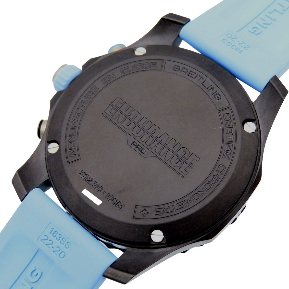 新品同様 自動巻き エンデュランス プロ 44 X82310 腕時計 ブライトライト/ラバー ブラック 1574【中古】 メンズ 新品同様 自動巻き エンデュランス プロ 44 X82310 腕時計 ブライトライト/ラバー ブラック 1574【中古】 メンズ