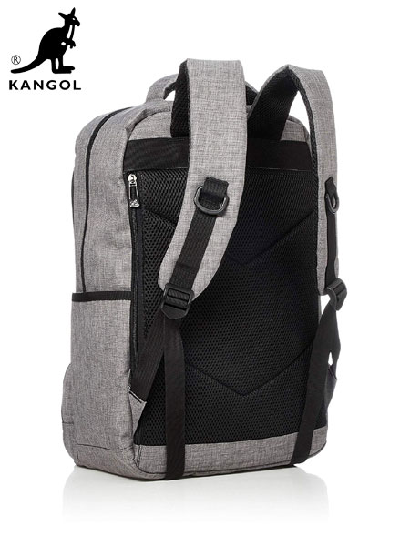 国内発送 KANGOL (カンゴール) KGSA-BG00041 BOX LOGO BACK PACK (バックパック / リュック) Gray (グレー) バッグ 国内発送 KANGOL (カンゴール) KGSA-BG00041 BOX LOGO BACK PACK (バックパック / リュック) Gray (グレー) バッグ