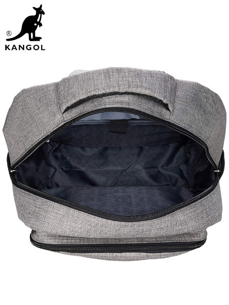 国内発送 KANGOL (カンゴール) KGSA-BG00041 BOX LOGO BACK PACK (バックパック / リュック) Gray (グレー) バッグ 国内発送 KANGOL (カンゴール) KGSA-BG00041 BOX LOGO BACK PACK (バックパック / リュック) Gray (グレー) バッグ