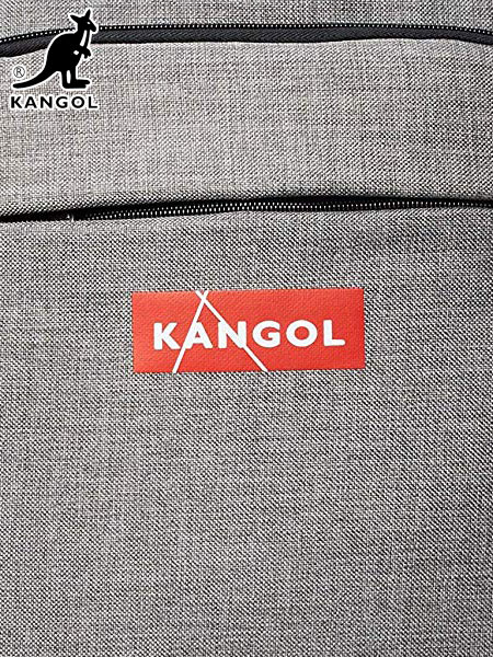 国内発送 KANGOL (カンゴール) KGSA-BG00041 BOX LOGO BACK PACK (バックパック / リュック) Gray (グレー) バッグ 国内発送 KANGOL (カンゴール) KGSA-BG00041 BOX LOGO BACK PACK (バックパック / リュック) Gray (グレー) バッグ